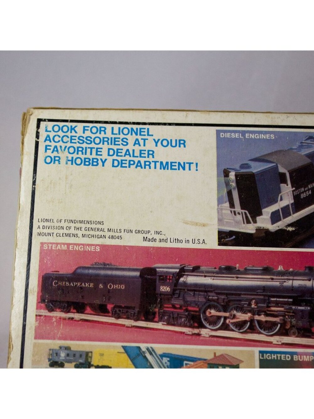 Lionel Disney Mickey Mouse Express 1977 O Gauge U 36B Diesel Engine 6-8773 w/Box - Picture 10 of 16